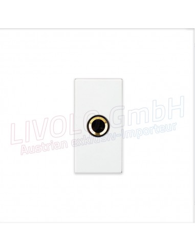 Livolo Jack 6,3 mm Stereo Audio Steckdose
 Farbe-Weiß